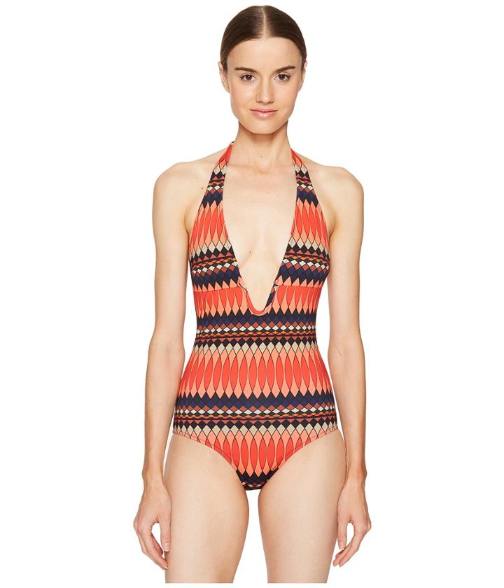 Paul Smith - No 9 Print Halter Swimsuit