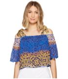Nicole Miller - La Plage By Nicole Miller Cleo Bow Tie Beach Top