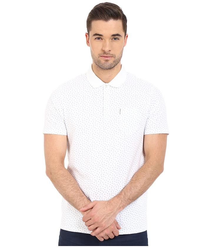 Ben Sherman - Short Sleeve Mini Geo Print Polo Mc12331a