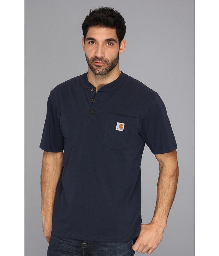 Carhartt Big Tall Workwear Pocket S/s Henley