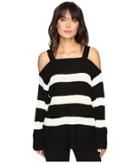 Sanctuary - Striped Amelie Bare Shoulder Sweater