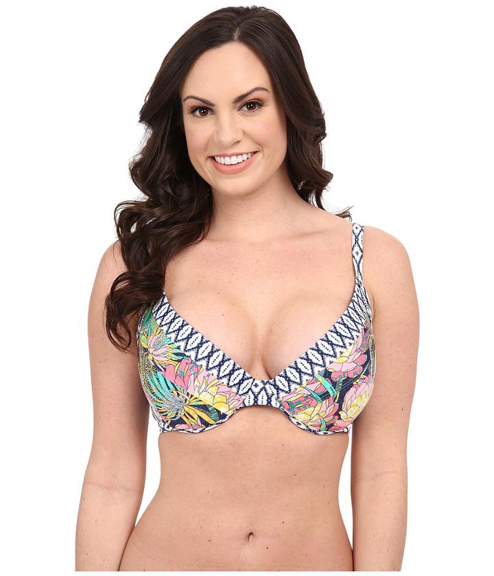 Body Glove - Wanderer Rose D-dd-e Molded Cup Underwire Top