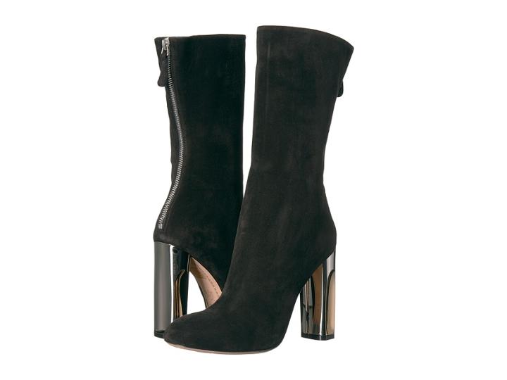 Alexander Mcqueen - Sculpted Heel Fitted Bootie