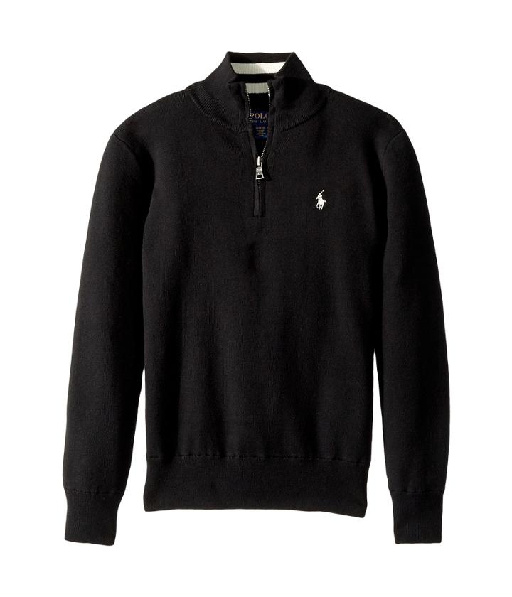 Polo Ralph Lauren Kids - Cotton 1/2 Zip Sweater