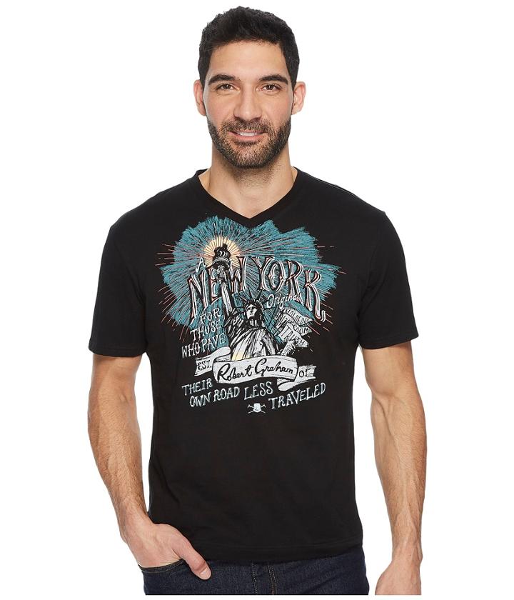 Robert Graham - New York Original Short Sleeve Knit Graphic T-shirt