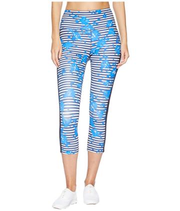 Kate Spade New York Athleisure - Hibiscus Stripe Leggings
