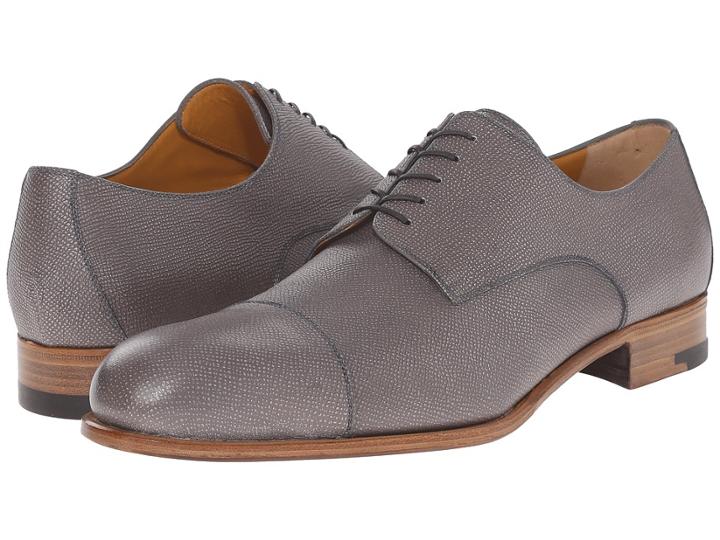 A. Testoni - Grainy Shiny Calf Derby