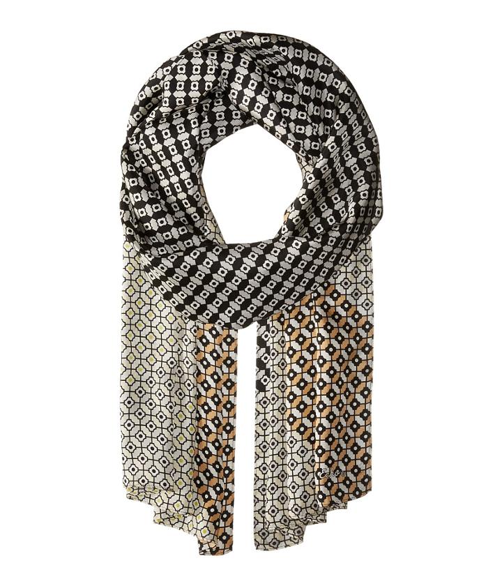 Echo Design - Villa Tile Silk Oblong Scarf