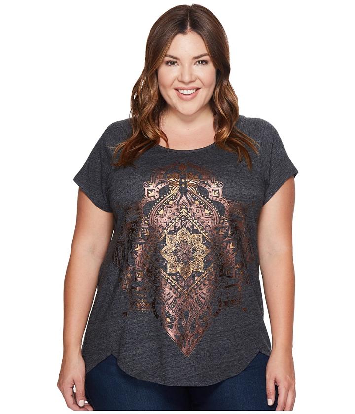 Lucky Brand - Plus Size Egyptian Mono Tee