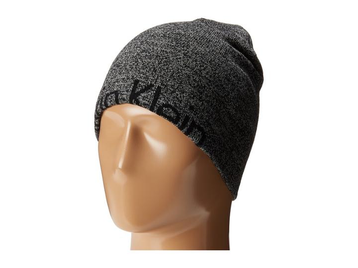 Calvin Klein - Marled Half Logo Hat