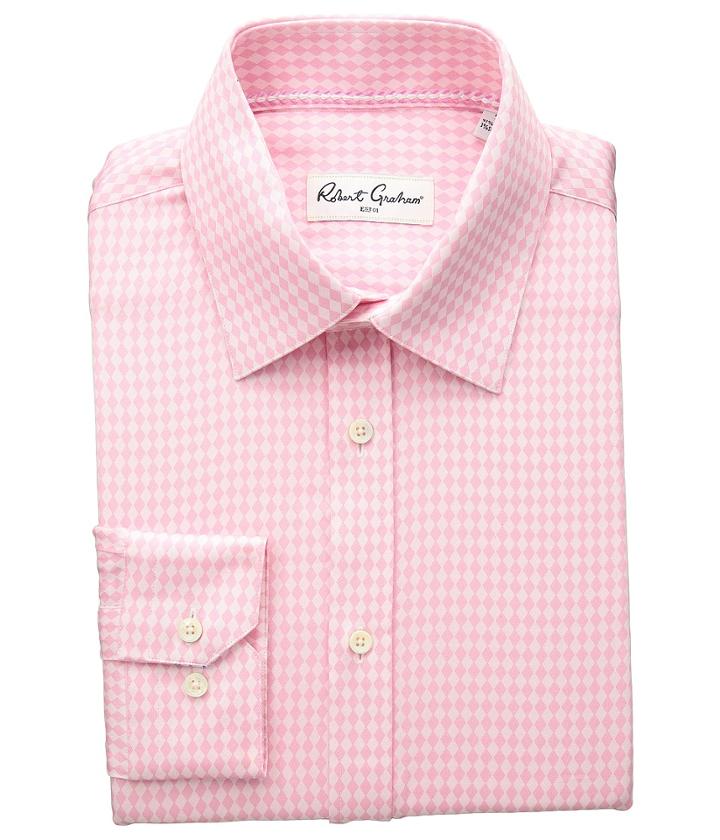 Robert Graham - Diamond Tonal Dress Shirt