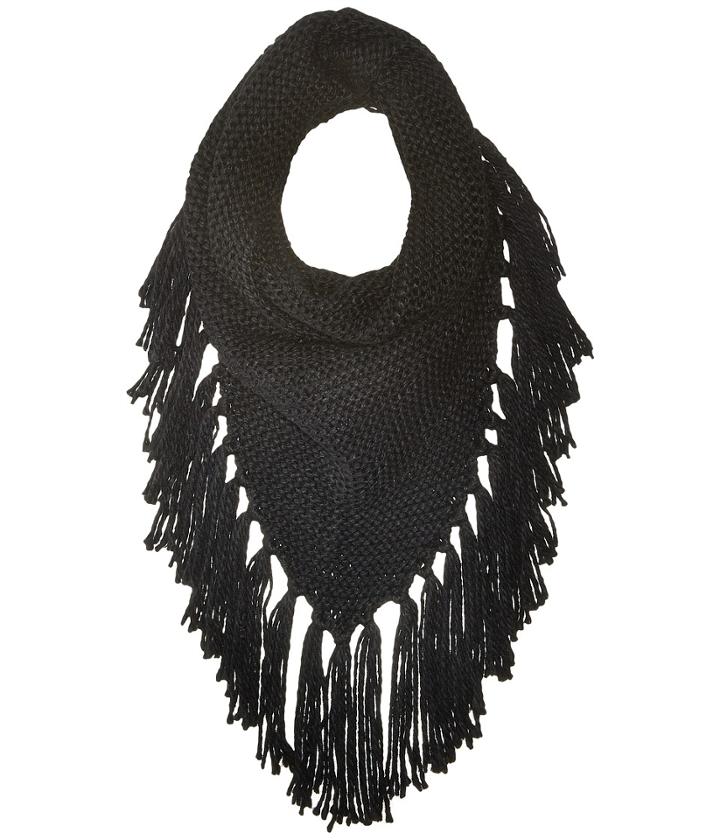 Steve Madden - Triangle Snood W/ Fringe
