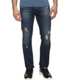 Calvin Klein Jeans - Slim Fit Jeans In Abbott Kinney Destructed Wash