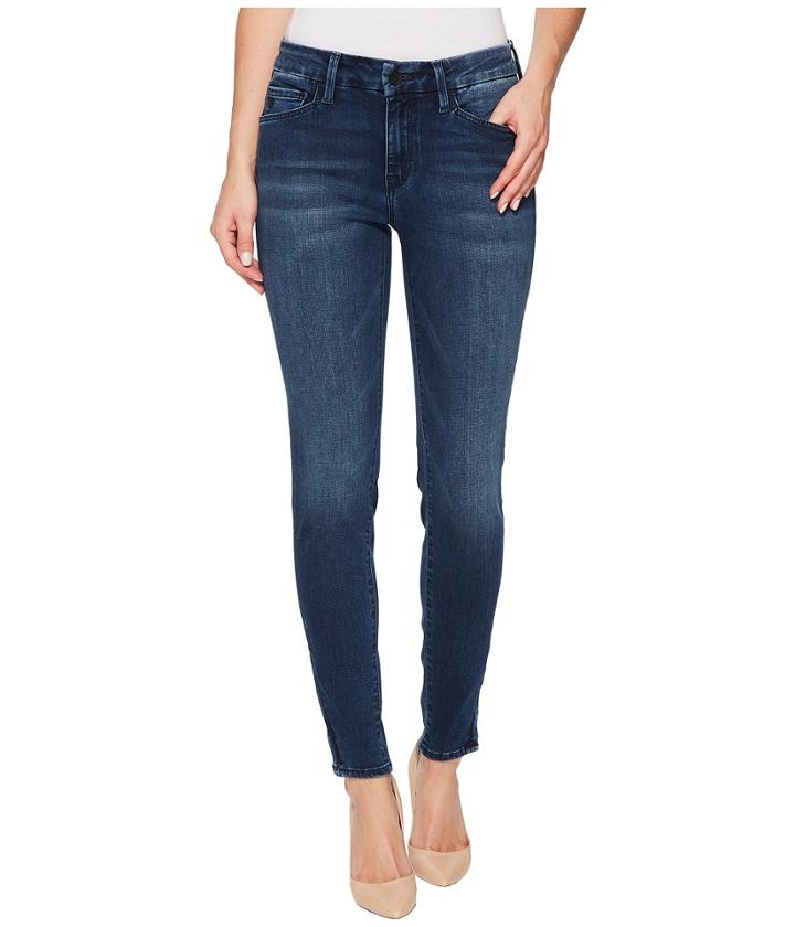 Mavi Jeans - Adriana Mid-rise Super Skinny Ankle In Zip Indigo Move