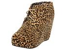 Diba   Lake Front  Camel Leopard Imitation Suede    Footwear