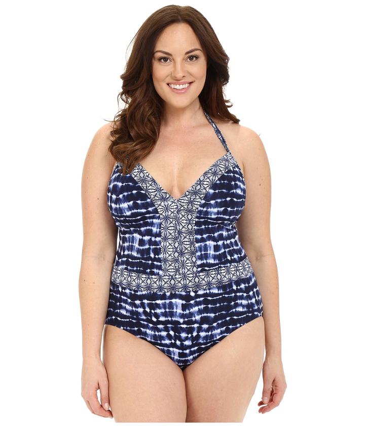 Bleu Rod Beattie - Plus Size I've Got You Babe Halter One-piece