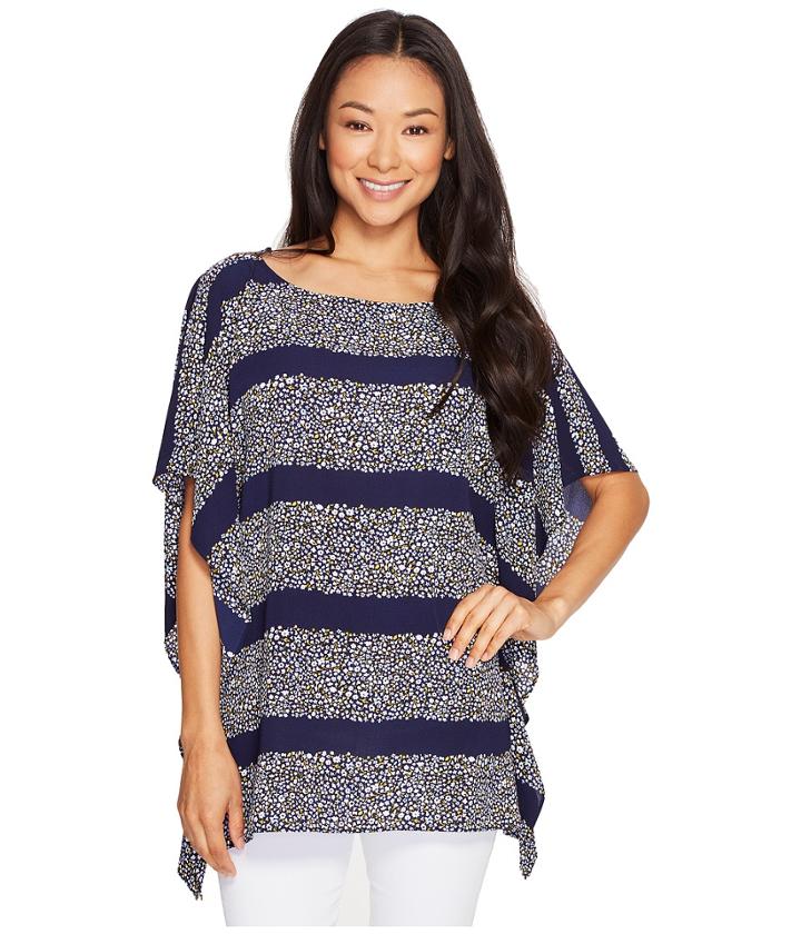 Michael Michael Kors - Quinn Stripe Flutter Top