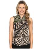 Jamie Sadock - Mad Scientist Print Sleeveless Top