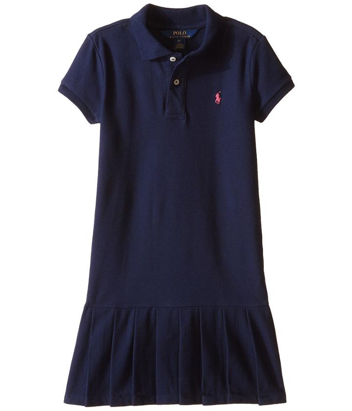 Polo Ralph Lauren Kids - Stretch Mesh Polo Dress