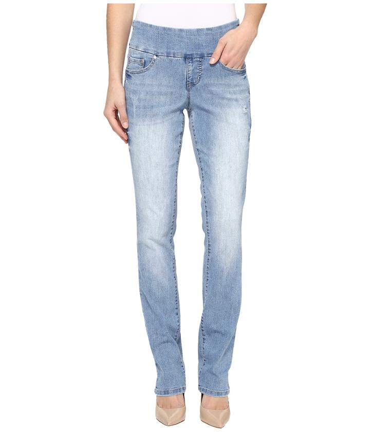 Jag Jeans - Peri Pull-on Straight Comfort Denim In Blue Issue