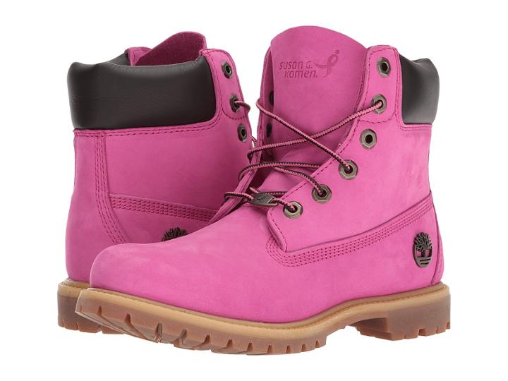 Timberland - 6 Waterproof Premium Boot - Susan G. Komen