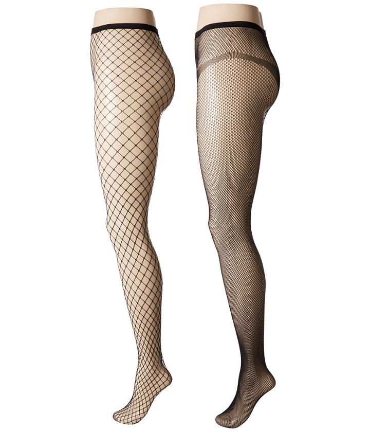 Calvin Klein - Fishnet Tights 2-pair Pack