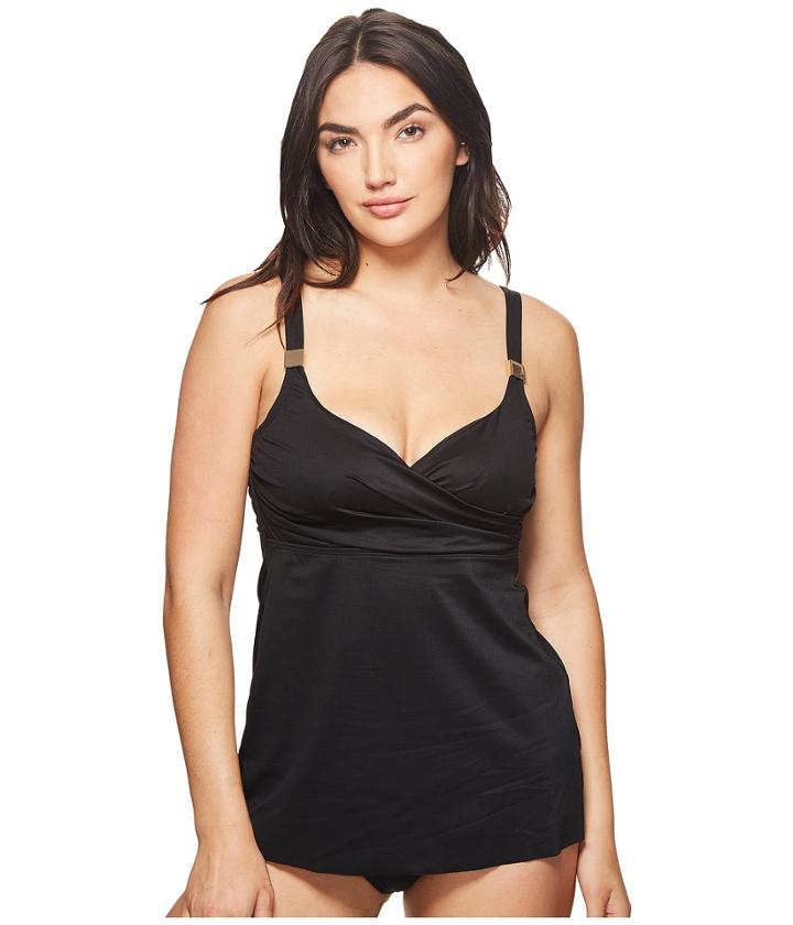 Miraclesuit - Hibiskiss Crisscross Tankini Top