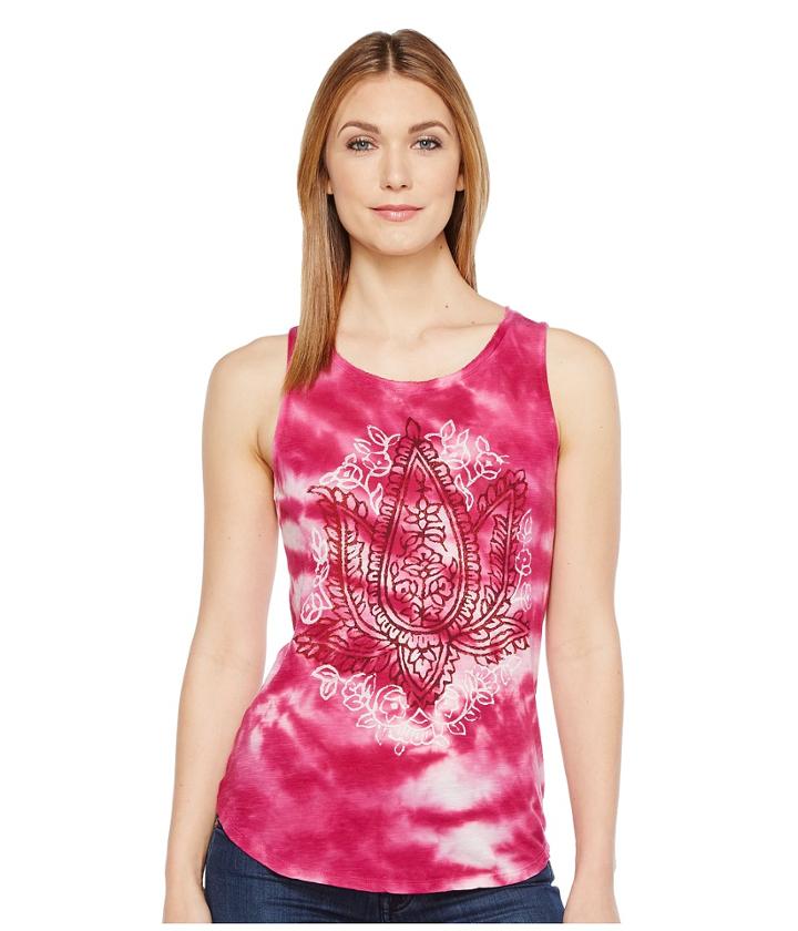 Lucky Brand - Lotus Tie-dye Tank Top