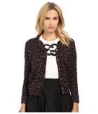 Marc By Marc Jacobs - Leopard Lurex Jacquard Cardigan