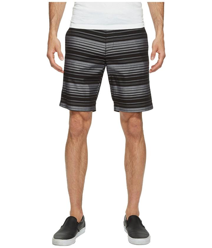 Calvin Klein - 9 Herringbone Horizontal Stripe Shorts