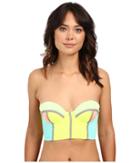 Maaji - Lime Cubism Top W/ Graduated Booster Cup