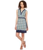 Tommy Bahama - Triada Tiles Sleeveless Short Dress