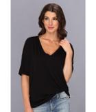Three Dots Relaxed S/s V-neck