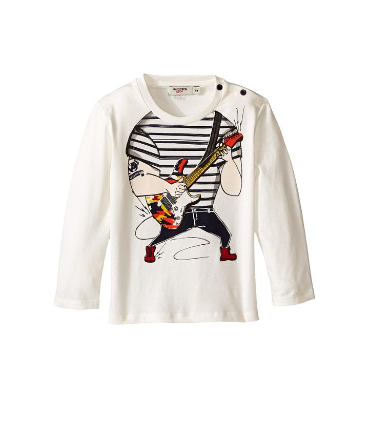 Junior Gaultier - Trompe L'oeil Guitarist Long Sleeves Tee Shirt
