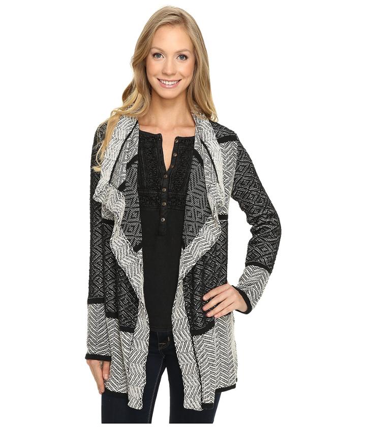 Lucky Brand - Weave Drape Cardigan