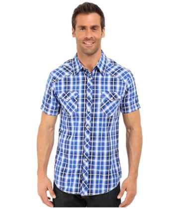 Rock And Roll Cowboy - Short Sleeve Snap B1s6269