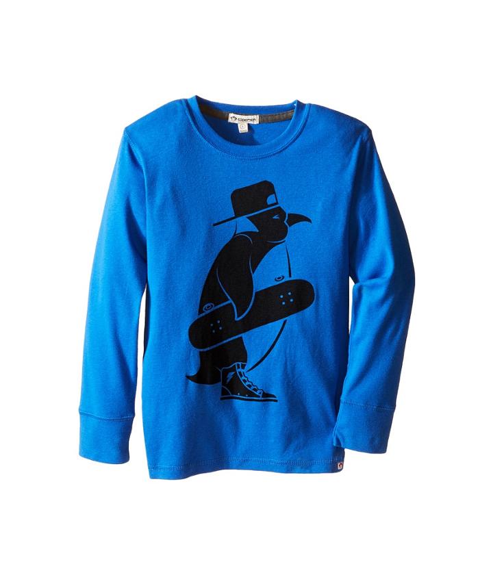 Appaman Kids - Long Sleeve Skater Penguin Tee