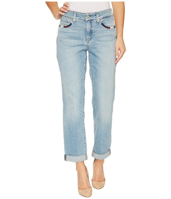 Nydj - Boyfriend Jeans W/ Wrap Stitch Detail In Westland
