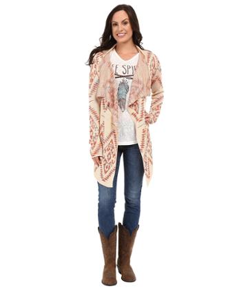 Petrol - Softie Ikat Sweater