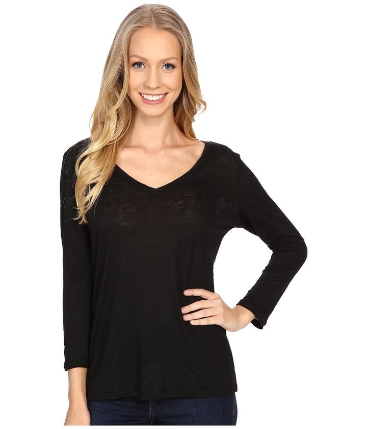 Pendleton - 3/4 Sleeve V-neck Tee