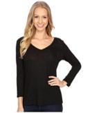 Pendleton - 3/4 Sleeve V-neck Tee