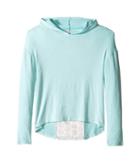 Splendid Littles - Long Sleeve Hoodie With Lace Back