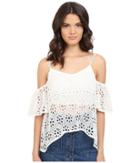 Jack By Bb Dakota - Fergie Puffy Floral Dobby Top