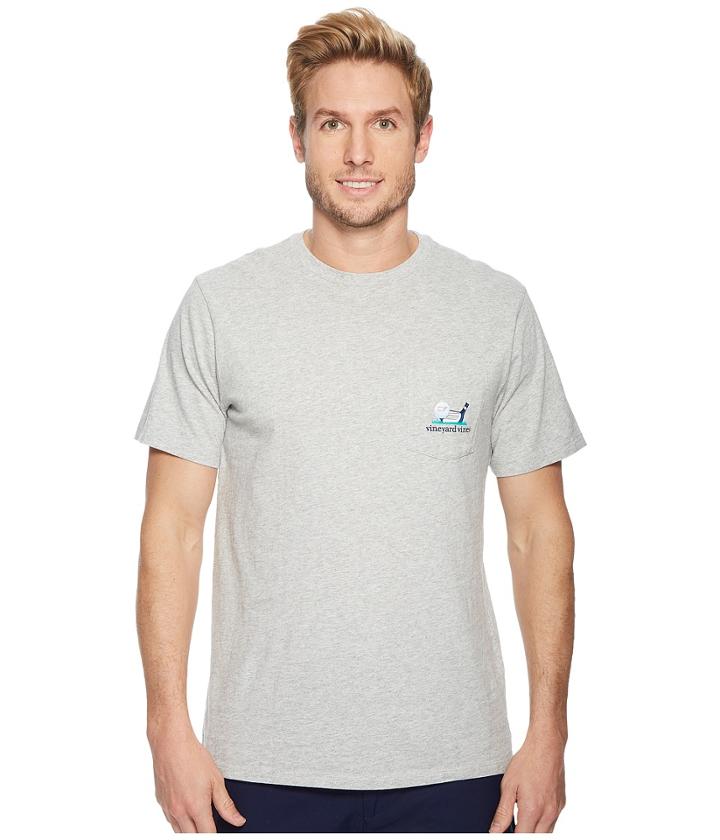 Vineyard Vines - Short Sleeve Golf Line Pocket Tee
