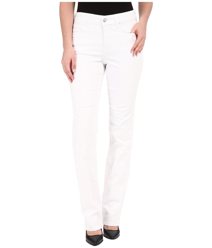 Nydj - Marilyn Straight Jeans In Optic White