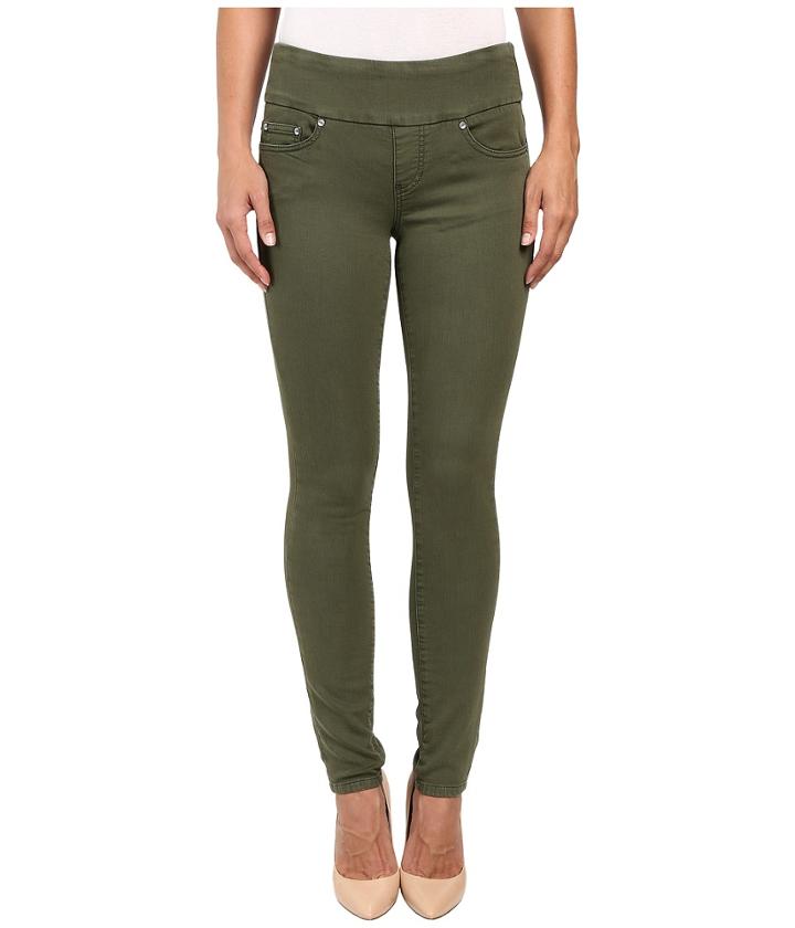 Jag Jeans - Nora Pull-on Skinny Freedom Colored Knit Denim In Canteen