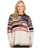 Nic+zoe - Plus Size Tonal Tides Top