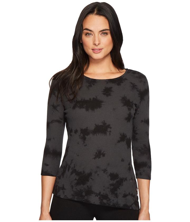 Ivanka Trump - Marbel Textured Long Sleeve Tee