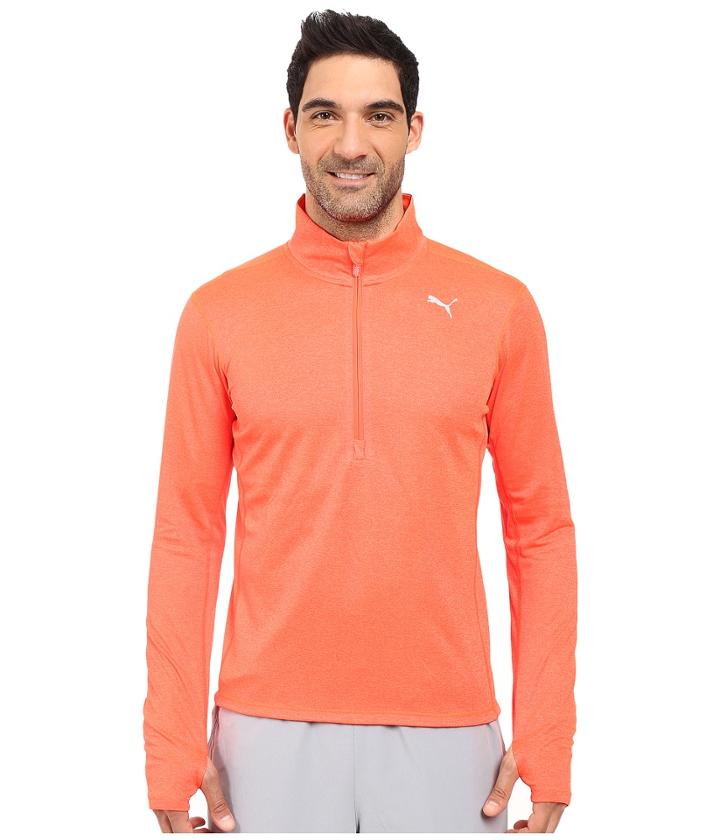 Puma - Pe Running Long Sleeve Half Zip Tee