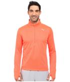 Puma - Pe Running Long Sleeve Half Zip Tee